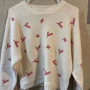 Cynthia Rowley Women’s Love Xo Sweater size xs